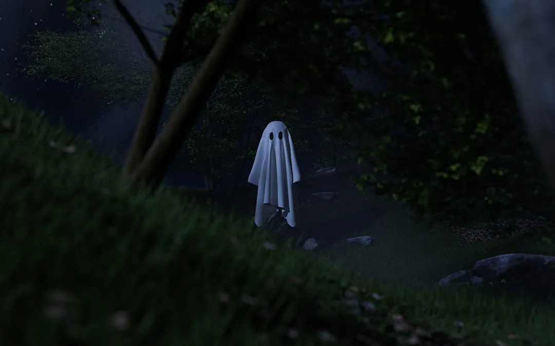 Photo Ghostly figures