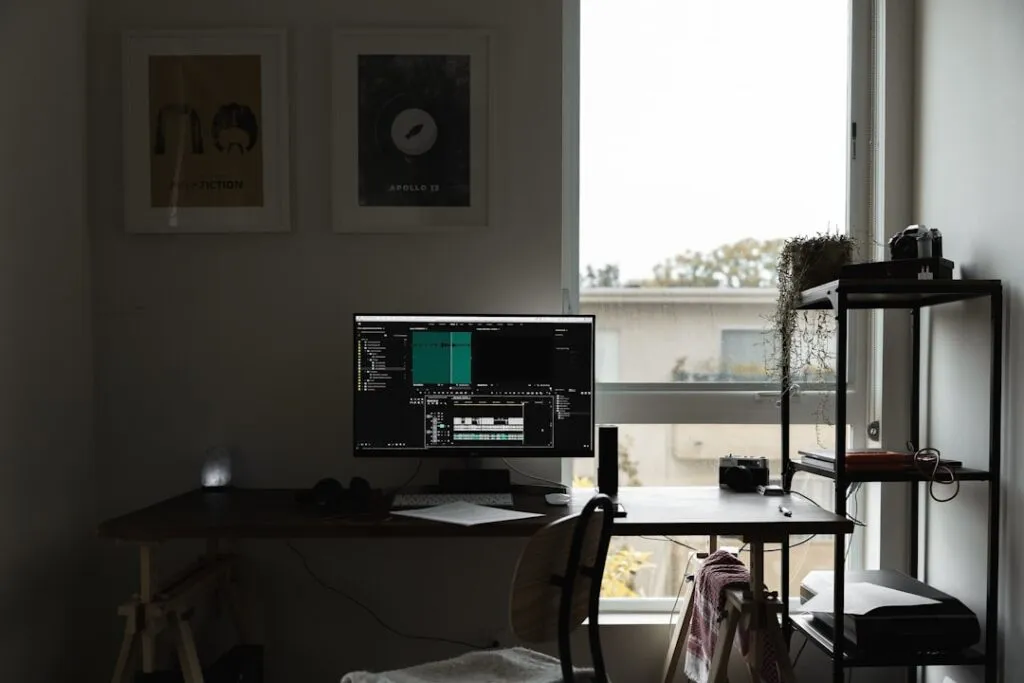 Photo Powerful workstation
