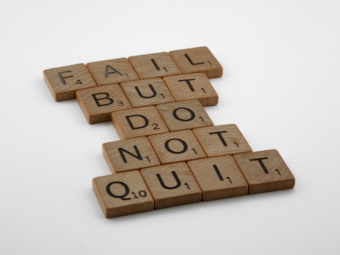 Photo overcome failure