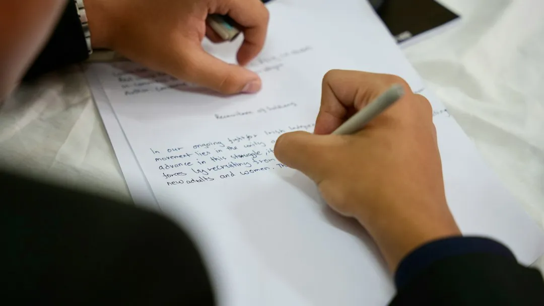 Photo academic writing